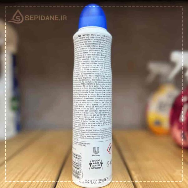 اسپری ضد تعریق داو DOVE مدل Original حجم 250 میلی لیتر اصل - Image 3