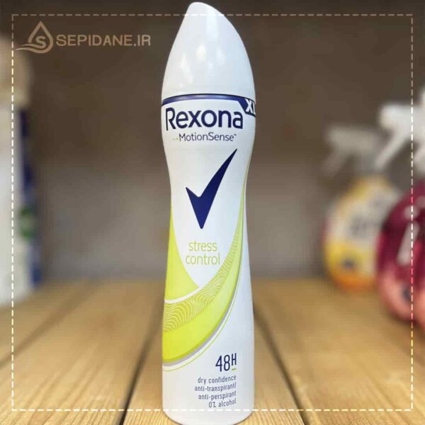اسپری ضد تعریق رکسونا REXONA مدل stress control ایتالیایی حجم 200 میلی لیتر اورجینال - Image 2