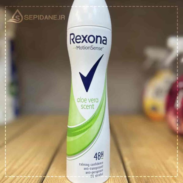 اسپری ضد تعریق رکسونا REXONA مدل aloe vera scent ایتالیایی حجم 200 میلی لیتر اورجینال - Image 2