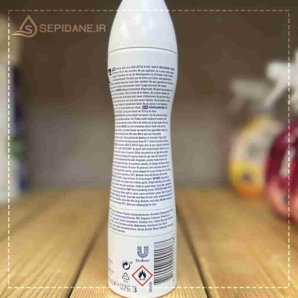 اسپری ضد تعریق رکسونا REXONA مدل aloe vera scent ایتالیایی حجم 200 میلی لیتر اورجینال - Image 3