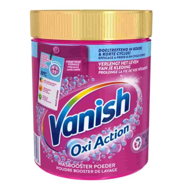 پودر لکه بر لباس ونیش Vanish مدل Oxi Action ایتالیا 1 کیلوگرمی اورجینال