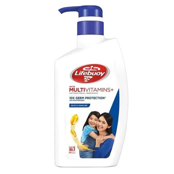 شامپو بدن مولتی ویتامین برای پوست‌های حساس لایف بوی Lifebuoy حجم 500 میلی لیتر اورجینال
