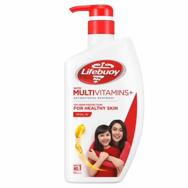 شامپو بدن مولتی ویتامین لایف بوی Lifebuoy مدل total 10 حجم 500 میلی لیتر اورجینال