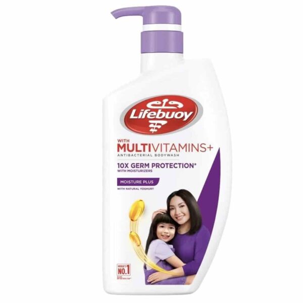 شامپو بدن مولتی ویتامین مرطوب کننده لایف بوی Lifebuoy حجم 500 میلی لیتر اورجینال