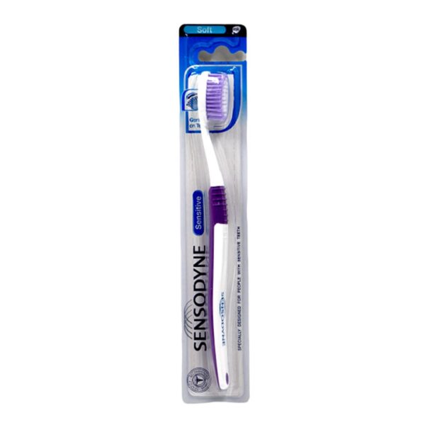 مسواک سنسوداین Sensodyne مدل Sensitive با برس soft اورجینال