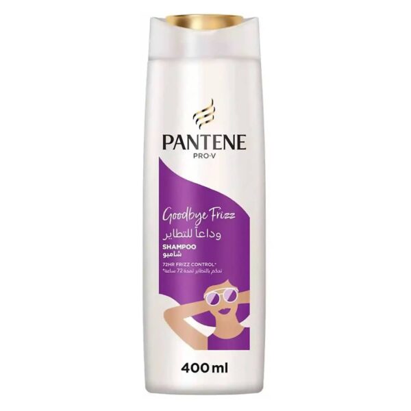 شامپو صاف کننده مو پنتن Pantene مدل Goodbye Frizz عربی حجم 400 میلی لیتر اورجینال
