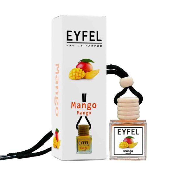 خوشبوکننده ماشین ایفل Eyfel مدل آویز با رایحه انبه حجم 10 میلی لیتر اورجینال ترکیه