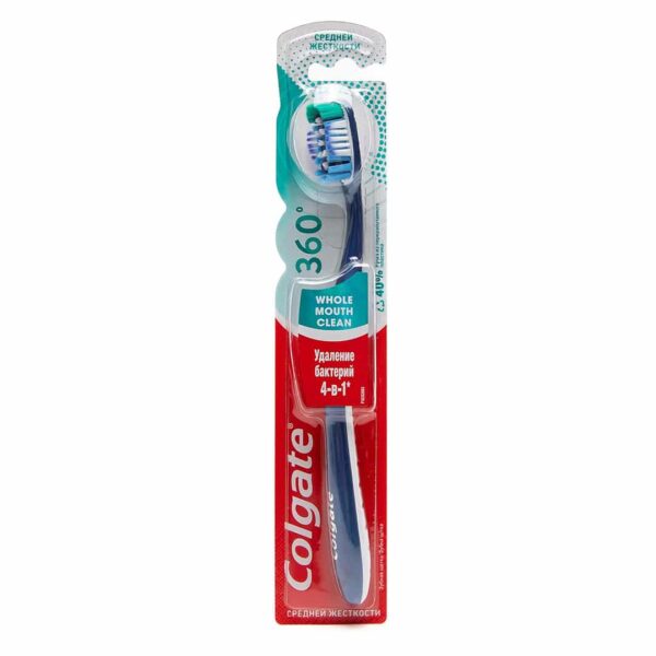مسواک کلگیت 360 colgate با برس medium اورجینال