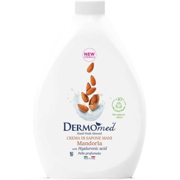 مایع دستشویی شیربادام درمومد Dermomed حجم 1 لیتری اورجینال