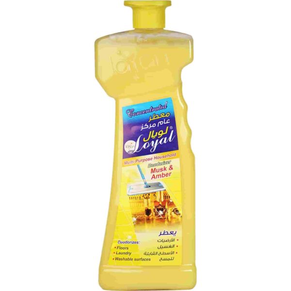 مایع تمیزکننده معطر لویال Loyal با رایحه مشک و عنبر 700 میلی لیتر اورجینال
