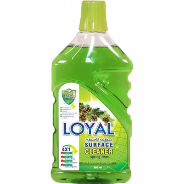 مایع پاک کننده سطوح لویال Loyal با رایحه گل های بهاری 800 میلی لیتر اورجینال