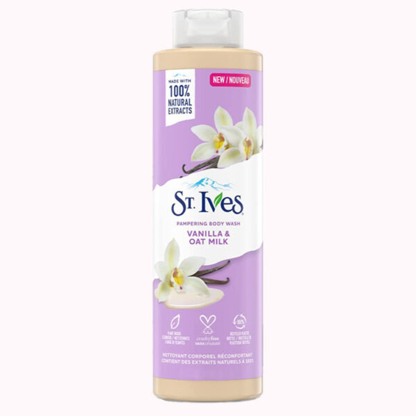 شامپو بدن وانیل و جو دو سر سنت ایوز ST.Ives حجم 650 میلی لیتر اورجینال