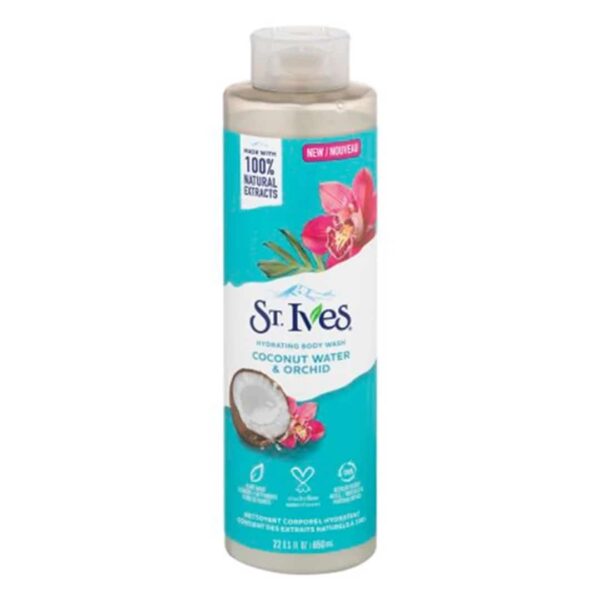 شامپو بدن نارگیل و گل ارکیده سنت ایوز ST.Ives حجم 650 میلی لیتر اورجینال