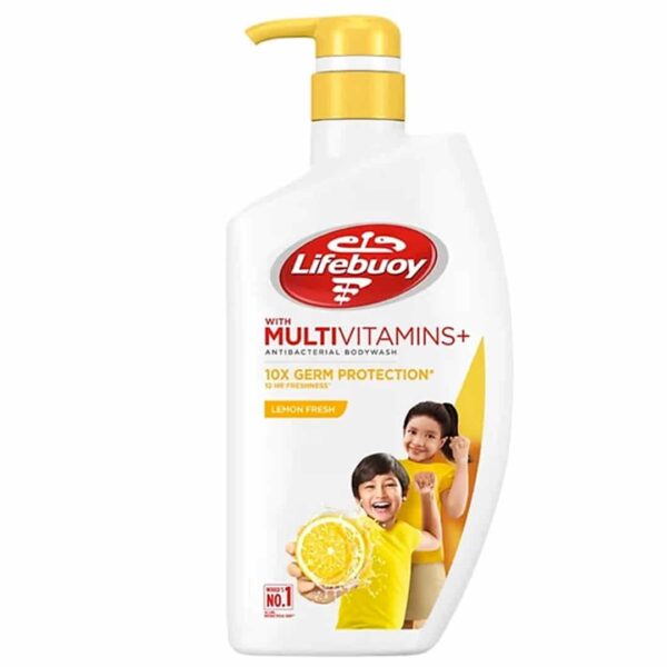 شامپو بدن مولتی ویتامین لایف بوی Lifebuoy رایحه لیمو 500 میلی لیتر اورجینال