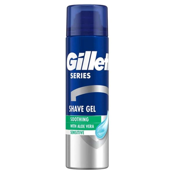 ژل اصلاح صورت آلوئه ورا ژیلت Gillette حجم 200 میلی لیتر اورجینال