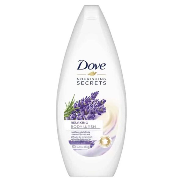 شامپو بدن کرمی داو Dove اسطوخودوس و رزماری 500 میلی لیتر اورجینال