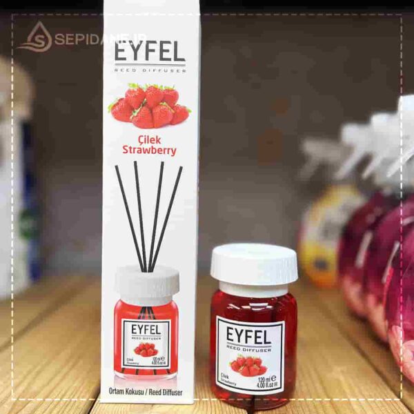 خوشبوکننده هوا ایفل Eyfel با رایحه توت فرنگی حجم 120 میلی لیتر اورجینال ترکیه - Image 2