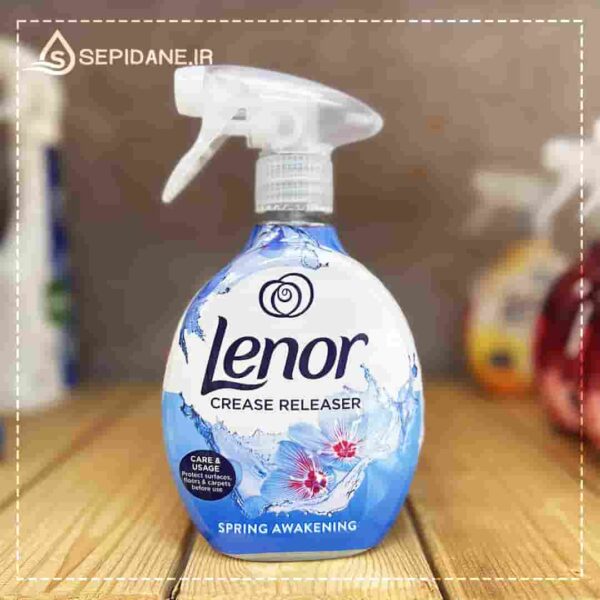 اسپری ضدچروک و خوشبوکننده لباس لنور مدل spring awakening حجم 500 میلی لیتر اورجینال - Image 2