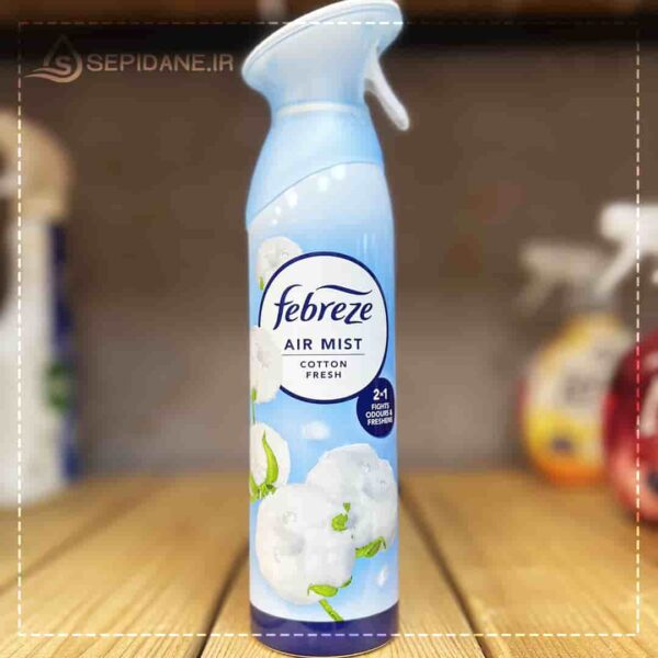 خوشبوکننده هوا فبریز Febreze مدل Cotton Fresh حجم 185 میلی لیتر اورجینال - Image 2