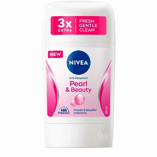 مام ضد تعریق نیوا Nivea مدل Pearl & Beauty حجم 50 میلی لیتر اورجینال