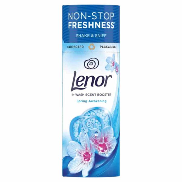 خوشبو کننده لباس لنور Lenor با رایحه گل‌های بهاری حجم 176 گرم اورجینال