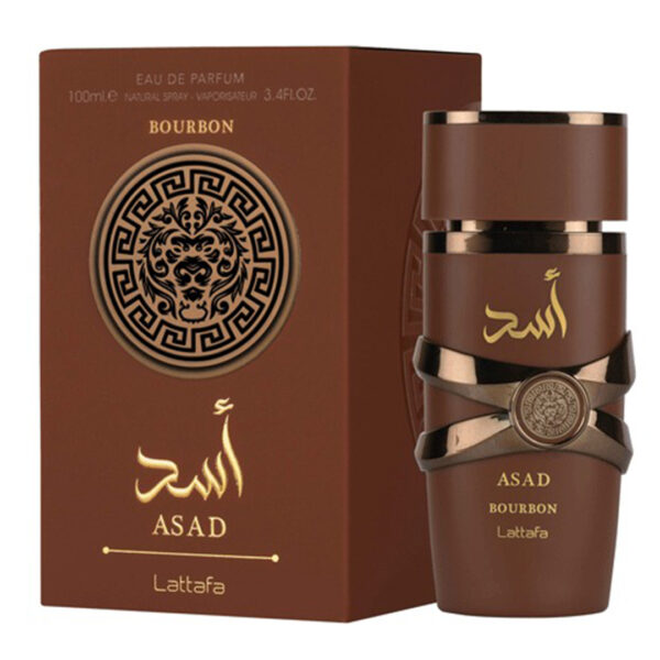 ادکلن اسد بوربون لطافه Lattafa Asad Bourbon حجم 100 میلی لیتر اورجینال