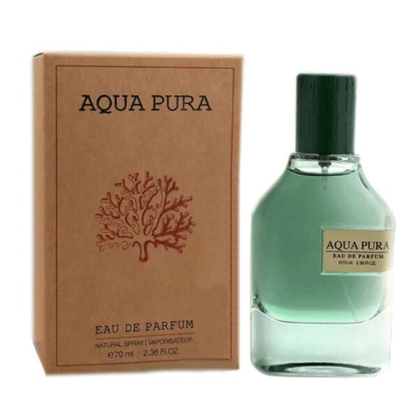 ادکلن آکوا پورا اورتو پاریسی مگامار فرگرنس ورد Fragrance world Aqua Pura حجم 70 میلی لیتر اورجینال