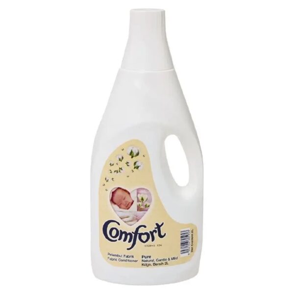 مایع لباسشویی کامفورت comfort سفید مدل PURE حجم 2 لیتر اورجینال